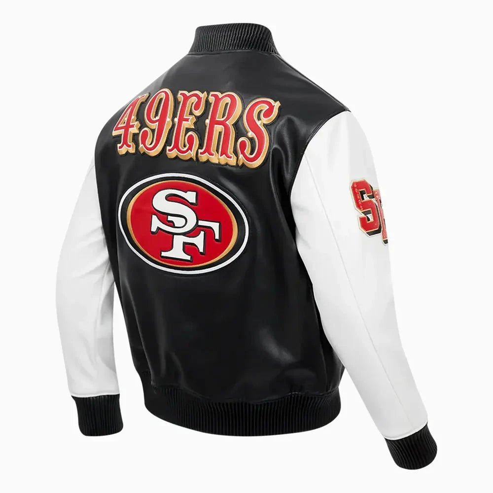 San Francisco 49Ers NFL Signature Leather Varsity Jacket - Vox Leather