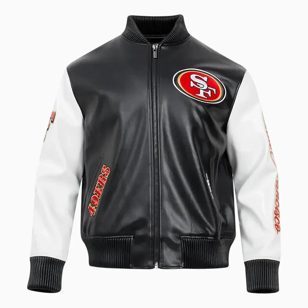 San Francisco 49Ers NFL Signature Leather Varsity Jacket - Vox Leather