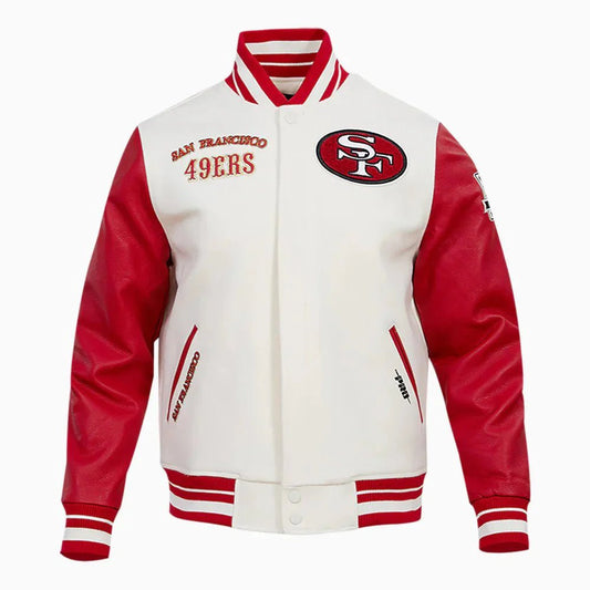 San Francisco 49Ers NFL Varsity Jacket - Vox Leather