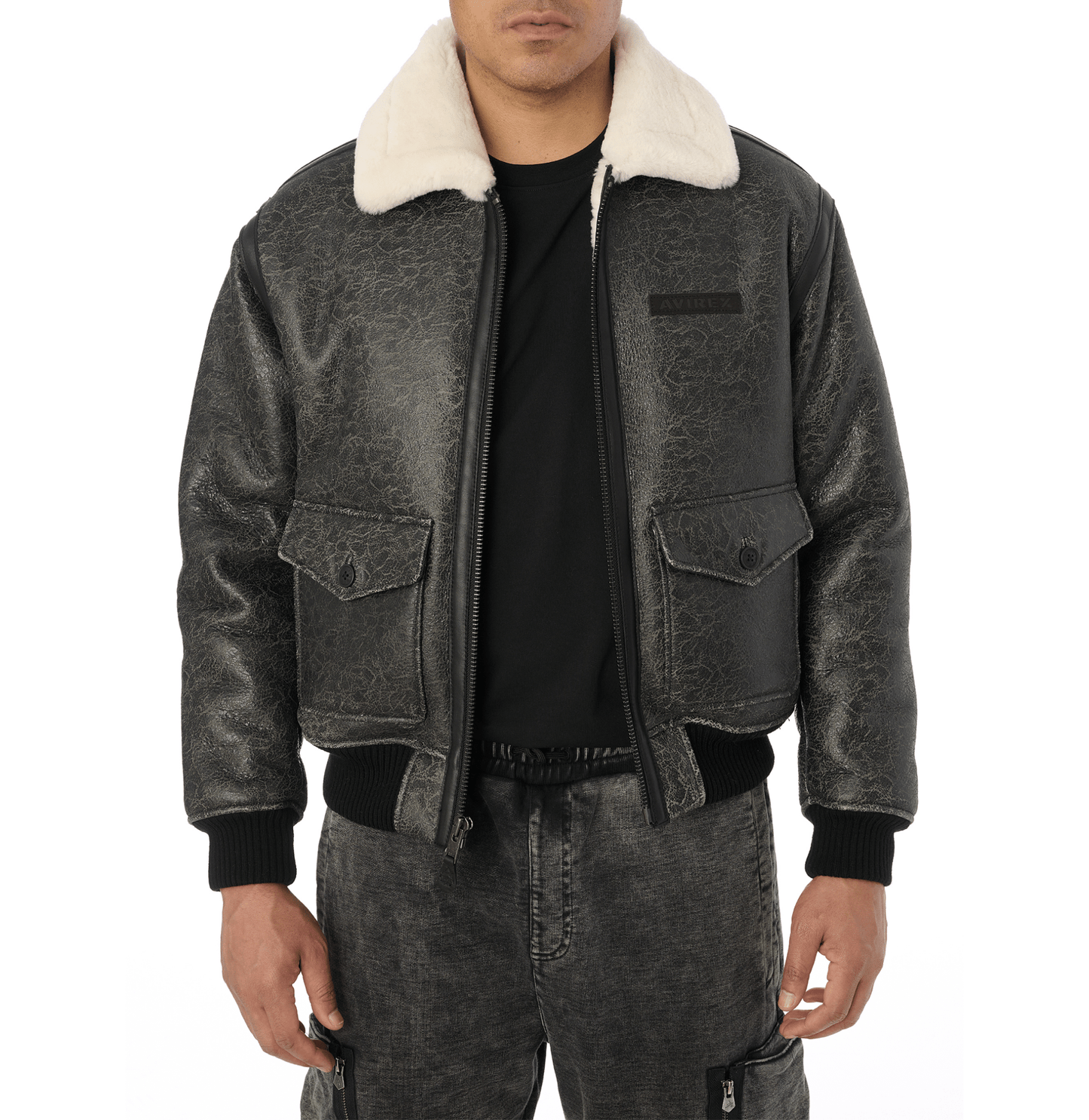 SHEARLING B - 3 JACKET - Rare Leather