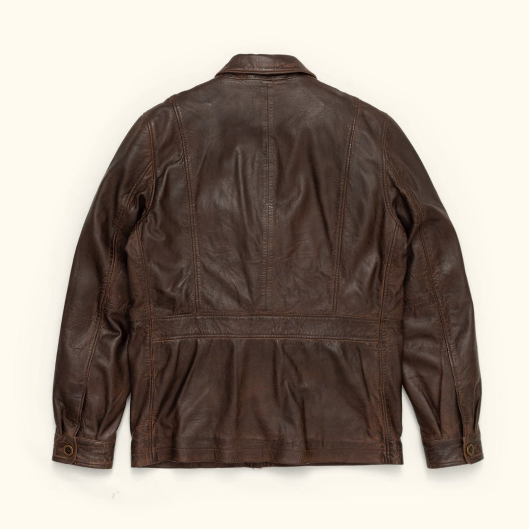 Sheridan Leather Barn Jacket | Vintage Brown - Rare Leather