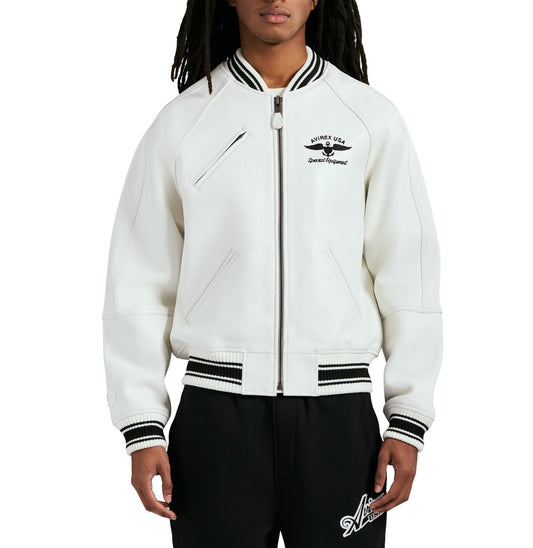STADIUM JACKET - Rare Leather