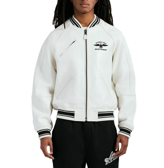 STADIUM JACKET - Vox Leather