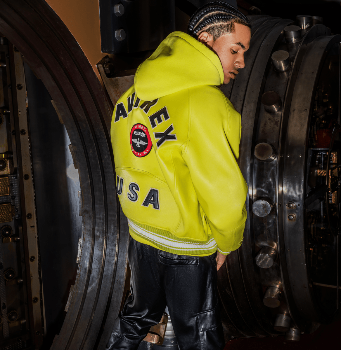 STADIUM JACKET - Vox Leather