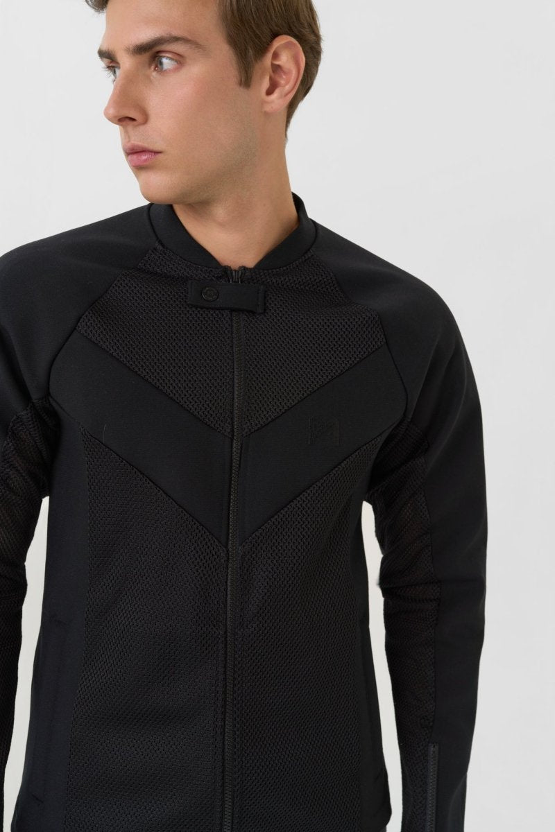 STEALTH MEN BLACK AAA - Light-weight armored jacket for men - Vox Leather