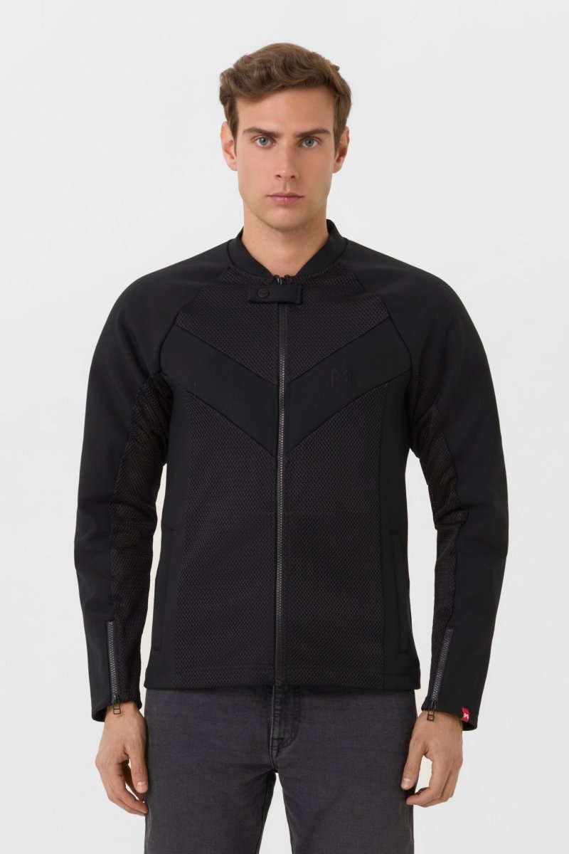 STEALTH MEN BLACK AAA - Light-weight armored jacket for men - Vox Leather