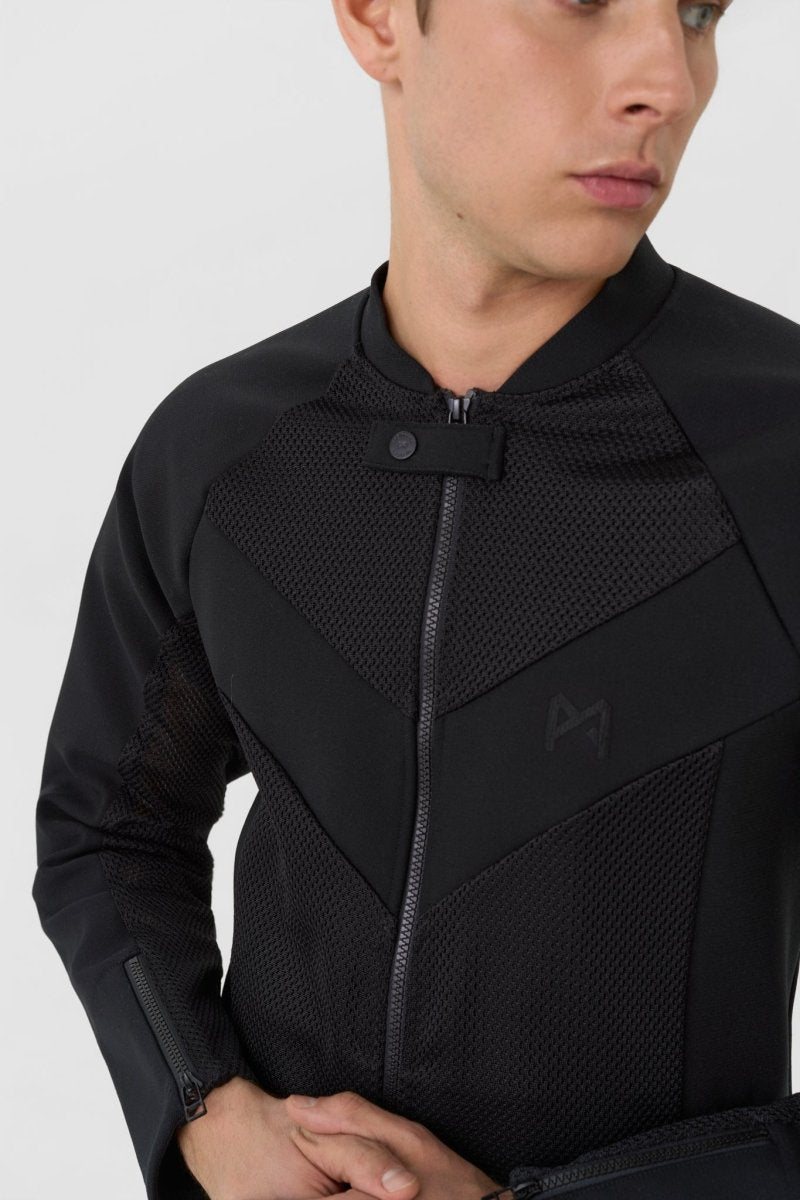STEALTH MEN BLACK AAA - Light-weight armored jacket for men - Vox Leather