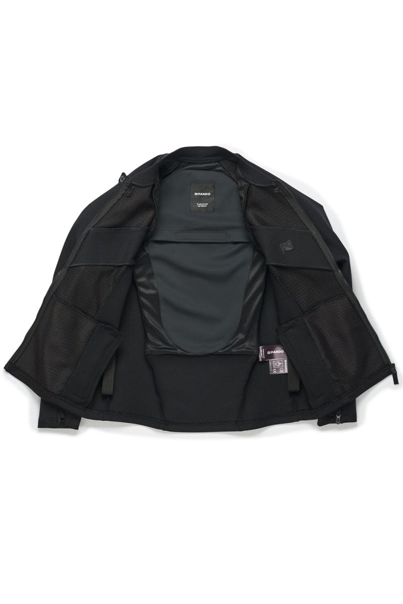 STEALTH MEN BLACK AAA - Light-weight armored jacket for men - Vox Leather