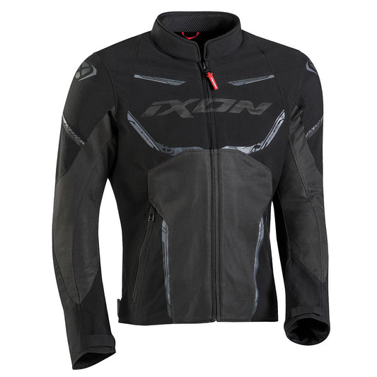 Striker Air - Summer Riding Jacket (Black/Anthracite) - Vox Leather