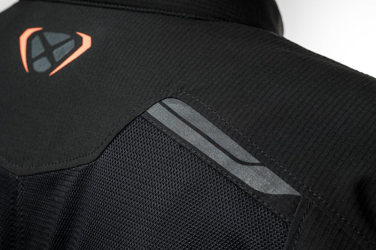 Striker Air - Summer Riding Jacket (Black/Anthracite/Yellow) - Vox Leather