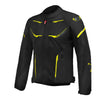 Striker Air - Summer Riding Jacket (Black/Anthracite/Yellow) - Vox Leather
