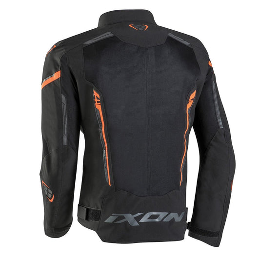 Striker Air - Summer Riding Jacket (Black/Orange) - Vox Leather