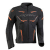 Striker Air - Summer Riding Jacket (Black/Orange) - Vox Leather