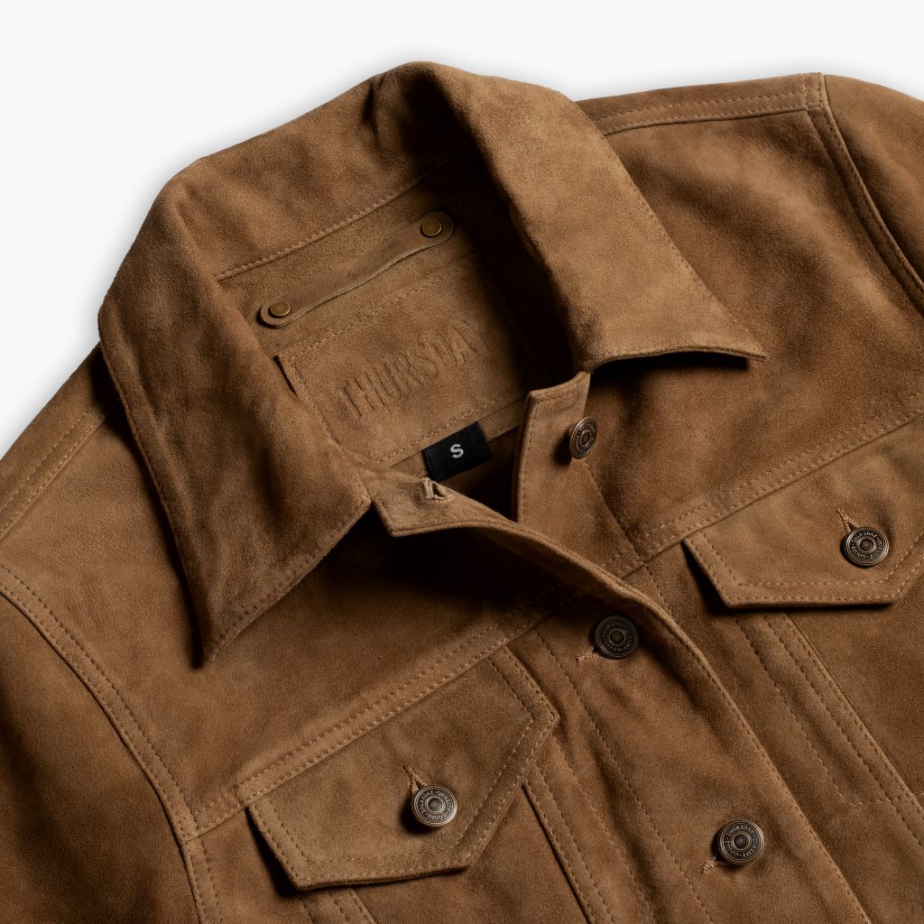 Suede Trucker Jacket - Rare Leather