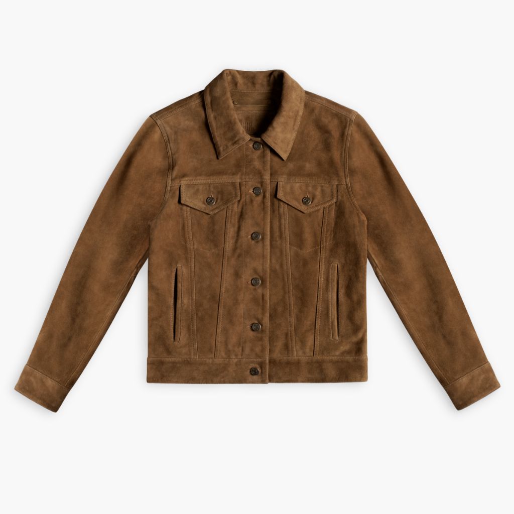 Suede Trucker Jacket - Rare Leather