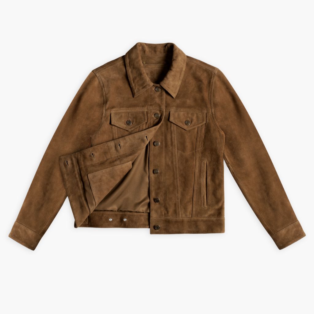 Suede Trucker Jacket - Rare Leather
