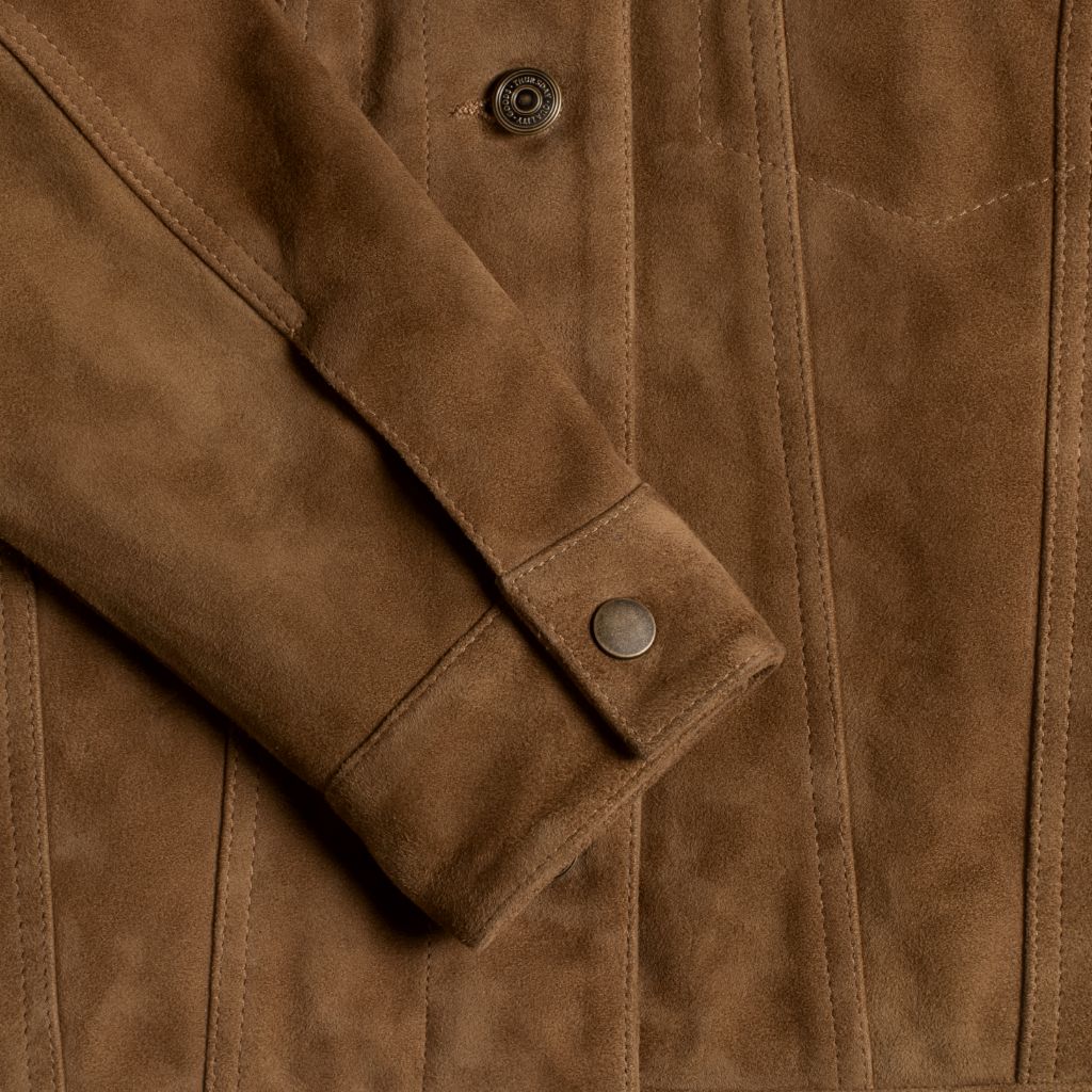 Suede Trucker Jacket - Rare Leather