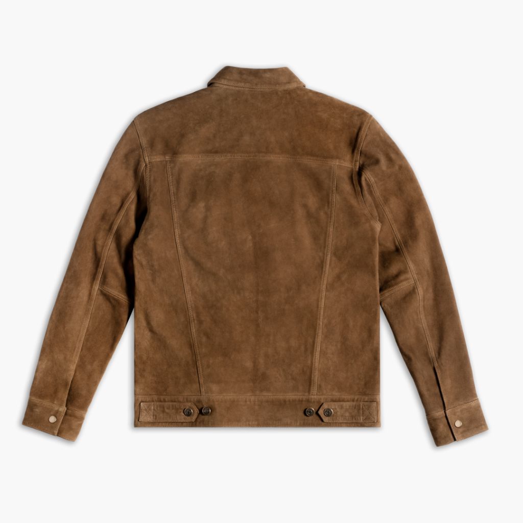 Suede Trucker Jacket | Dusty - Rare Leather