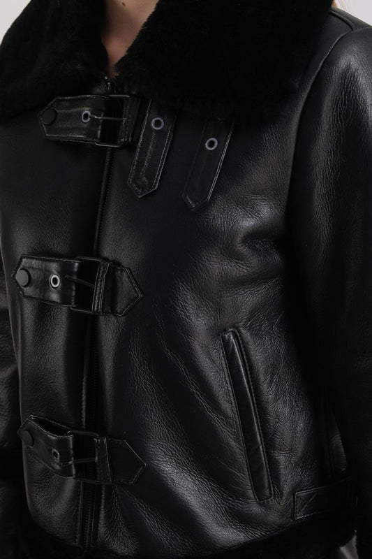 Susannah Sheepskin Jacket - Vox Leather