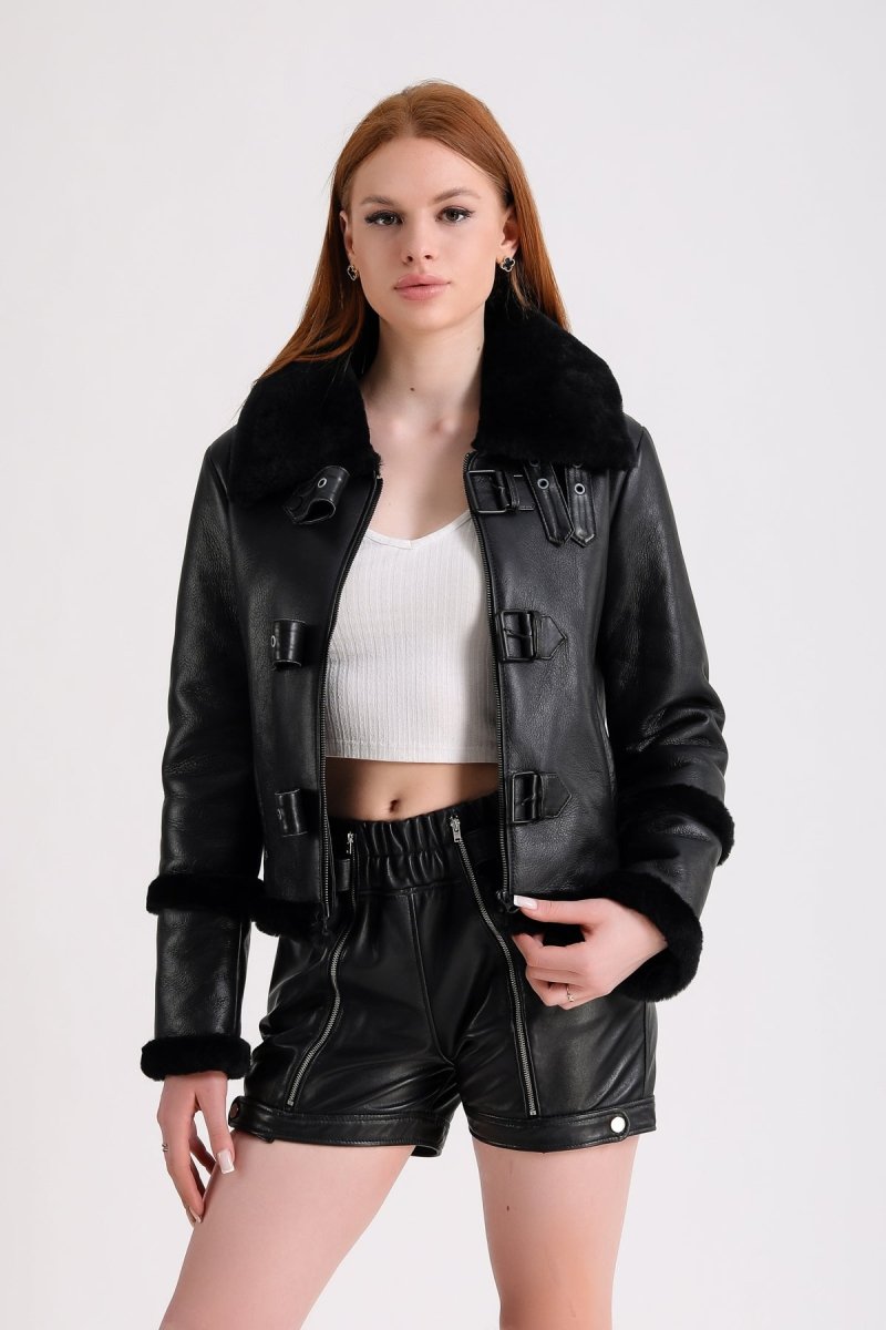 Susannah Sheepskin Jacket - Vox Leather
