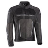 T-Rex - All Weather Riding Jacket (Black/Grey/White) - Vox Leather