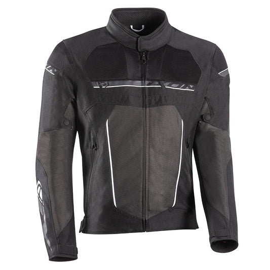 T-Rex - All Weather Riding Jacket (Black/Grey/White) - Vox Leather