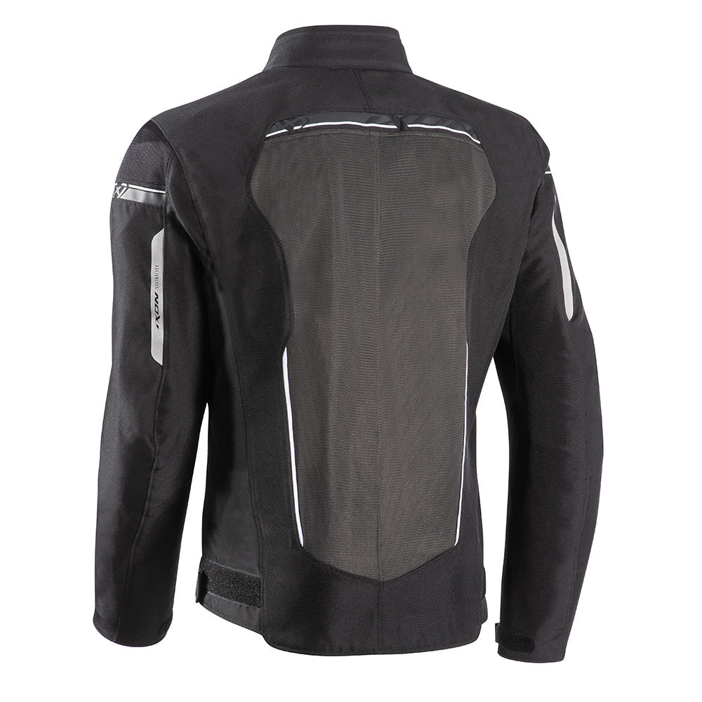 T-Rex - All Weather Riding Jacket (Black/Grey/White) - Vox Leather