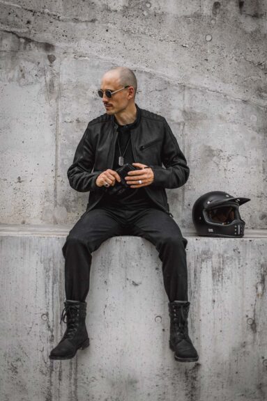 TATAMI LT 01 – Men’s Leather Motorcycle Jacket - Vox Leather