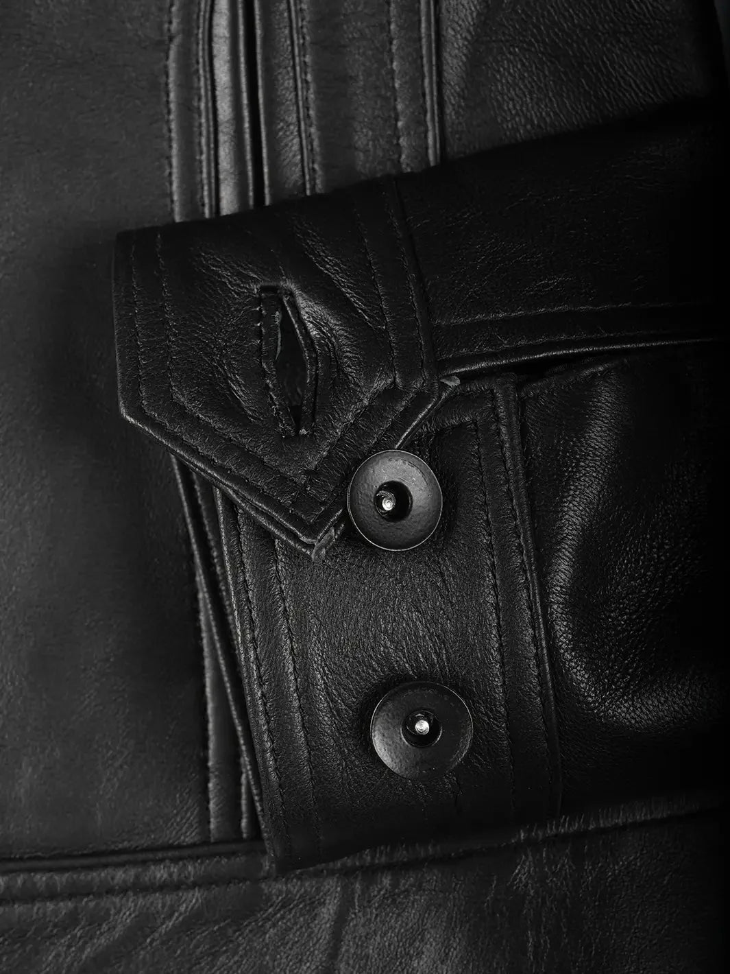Tavares Womens Black Cafe Racer Leather Jacket - Rare Leather