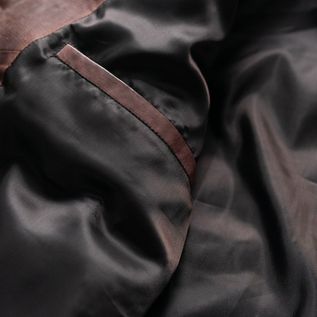 Teton Leather Light Down Jacket - Vox Leather