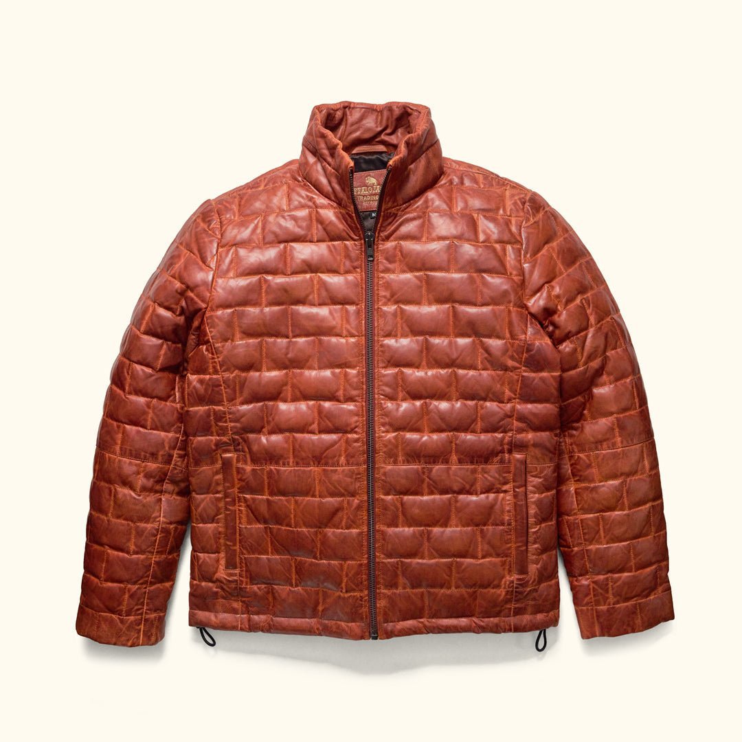 Teton Leather Light Down Jacket - Vox Leather