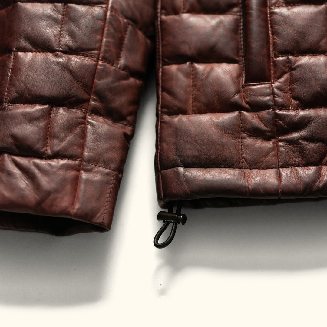 Teton Leather Light Down Jacket - Vox Leather