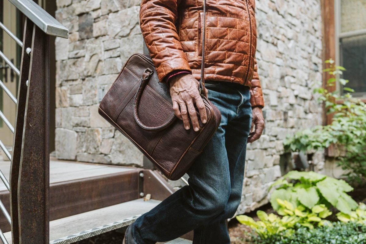 Teton Leather Light Down Jacket - Vox Leather