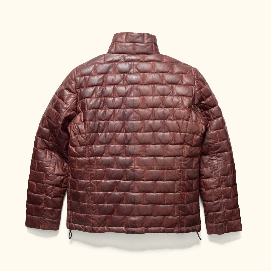 Teton Leather Light Down Jacket - Vox Leather