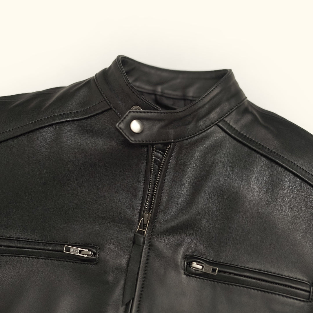 Thompson Leather Moto Jacket - Rare Leather