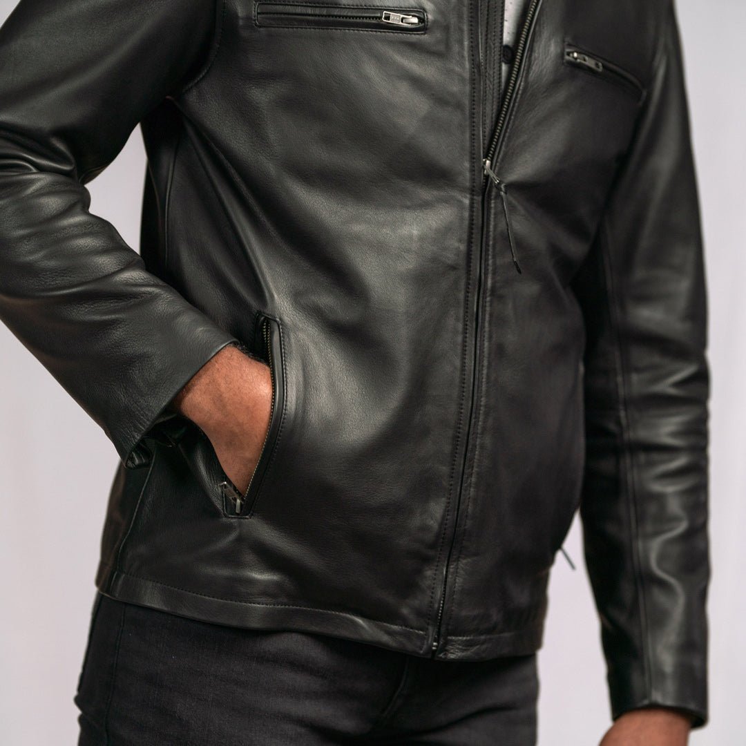 Thompson Leather Moto Jacket - Rare Leather