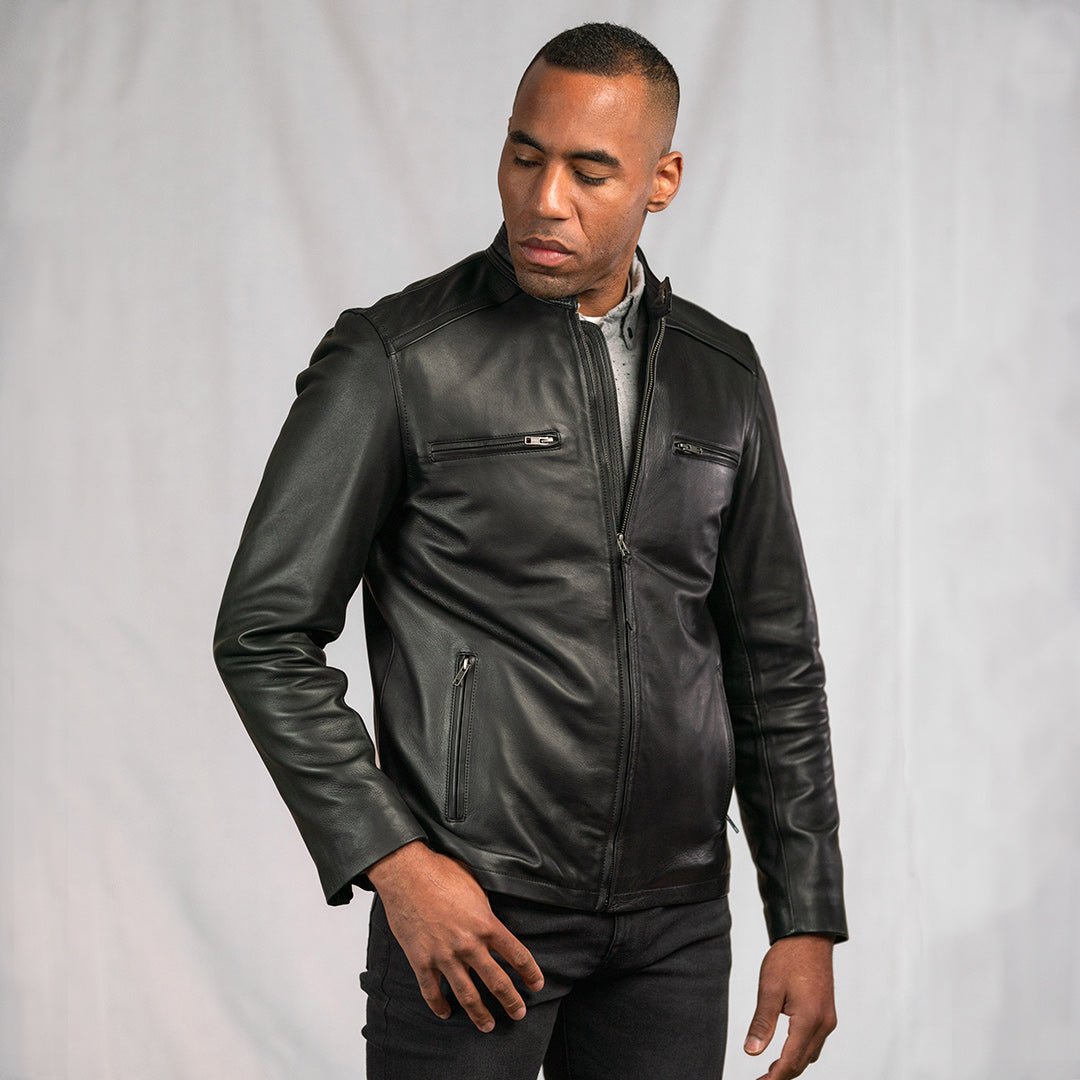 Thompson Leather Moto Jacket - Rare Leather