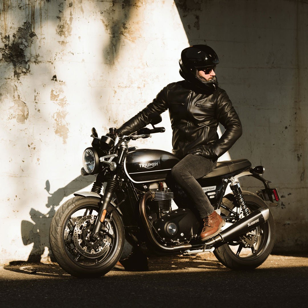 Thompson Leather Moto Jacket - Rare Leather