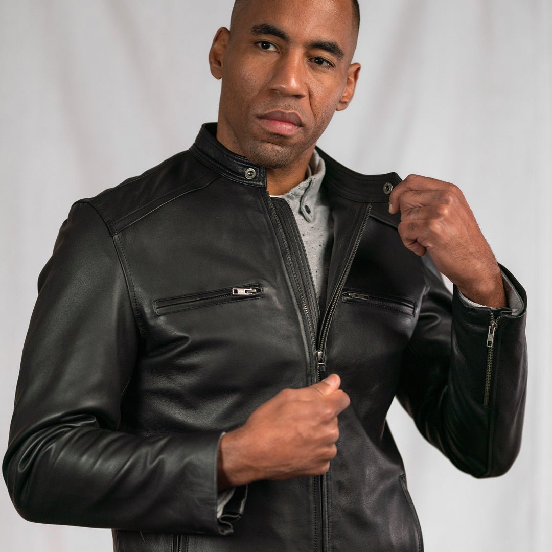 Thompson Leather Moto Jacket - Rare Leather