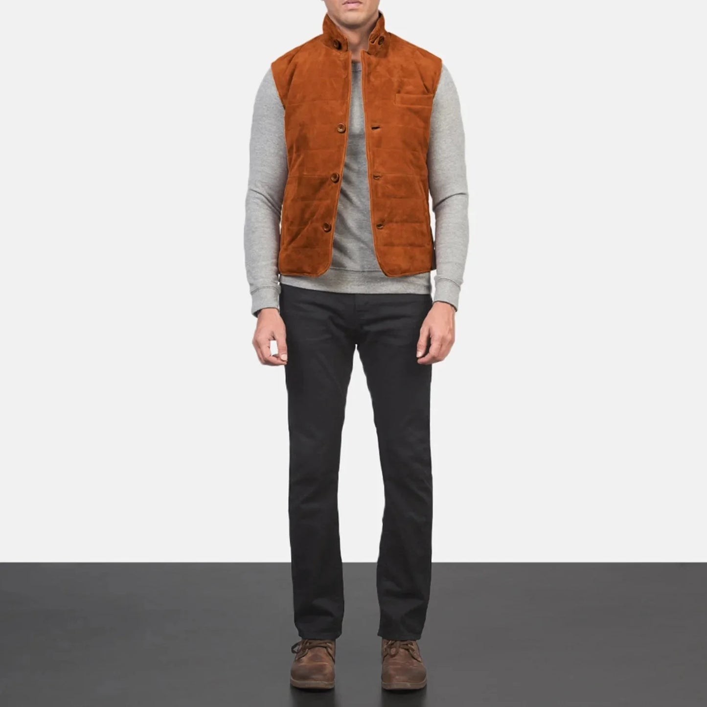 Tony Brown Suede Vest - Rare Leather