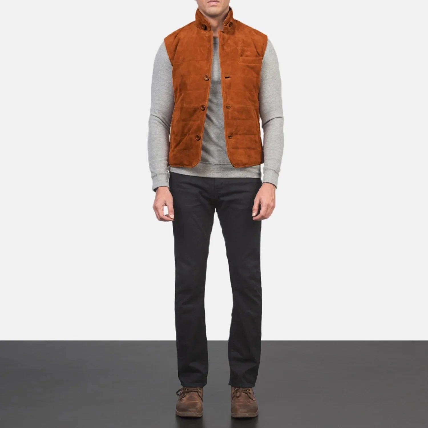 Tony Brown Suede Vest - Rare Leather