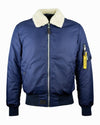 TOP GUN B - 15 MEN'S HEAVY DUTY FLIGHT BOMBER JACKET - Rare Leather