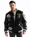TOP GUN BEARS VARSITY JACKET - Rare Leather