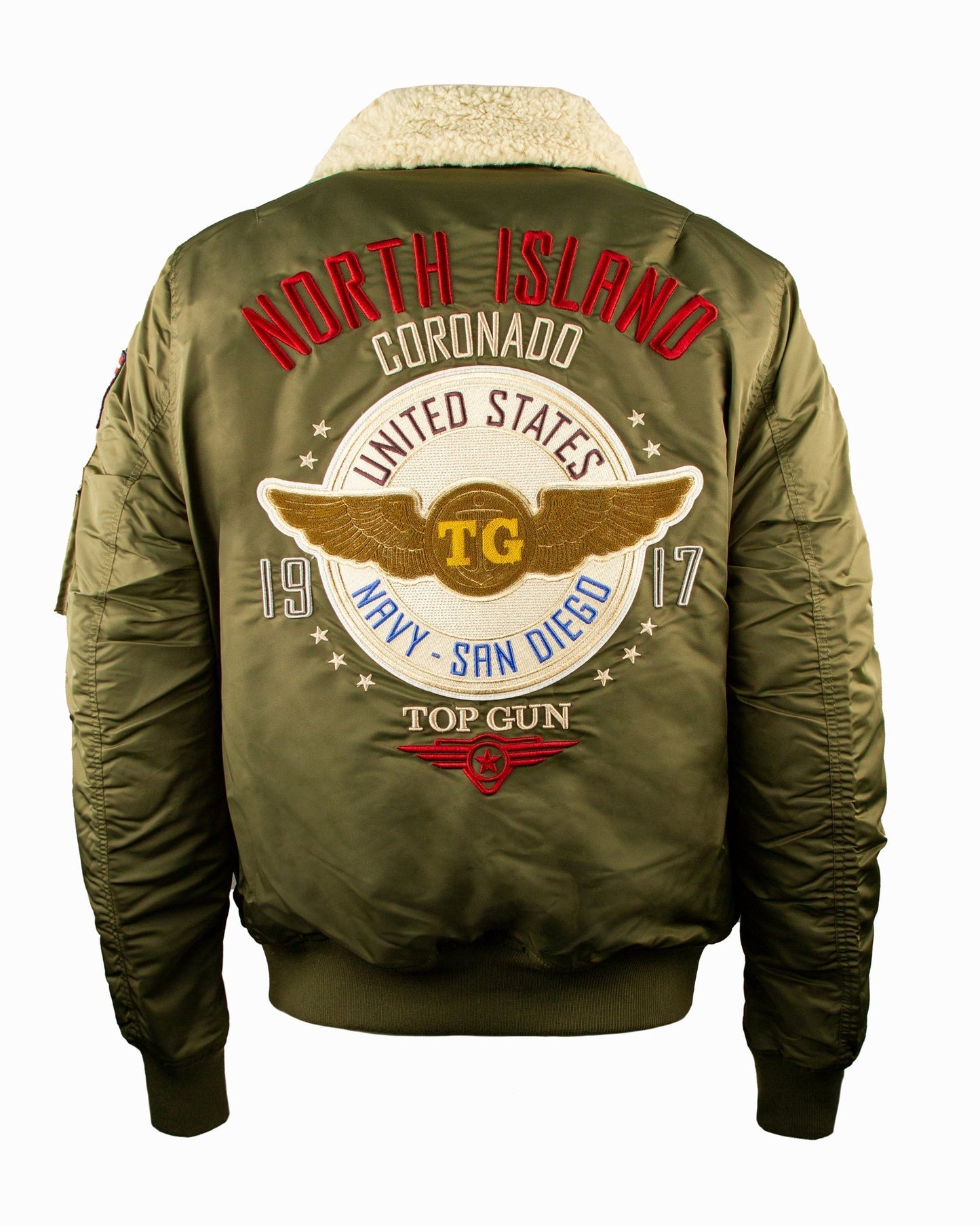 TOP GUN CORONADO NYLON JACKET - Rare Leather