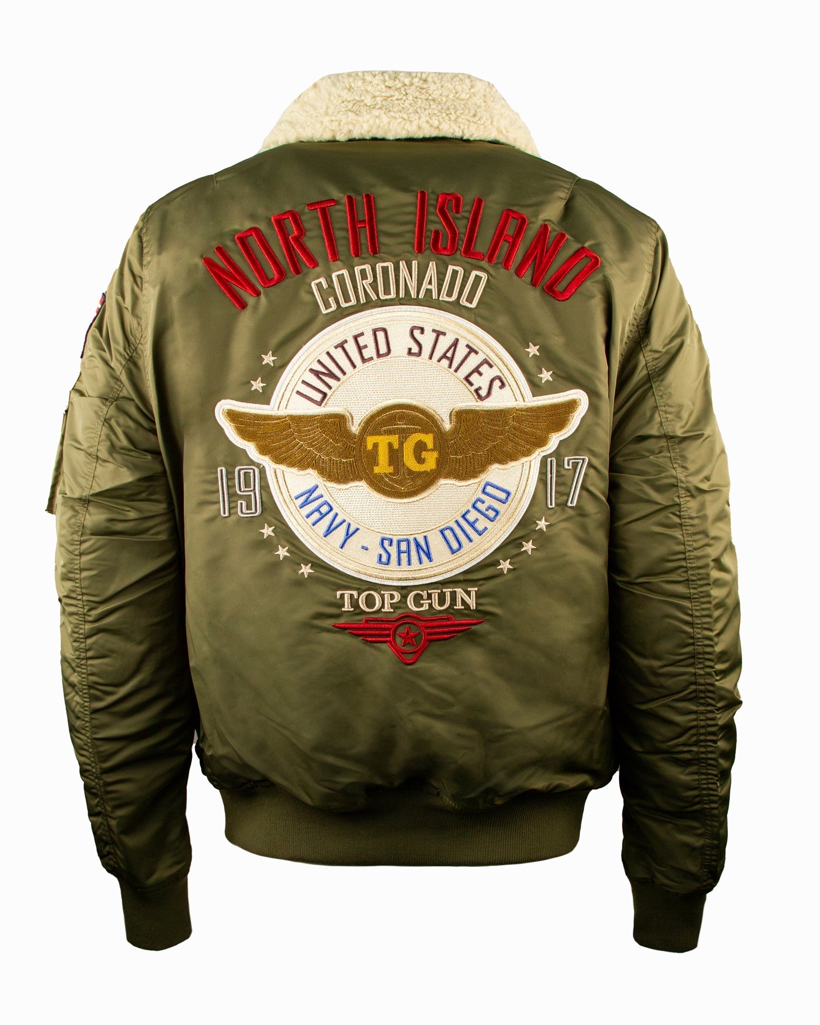 TOP GUN CORONADO NYLON JACKET - Rare Leather