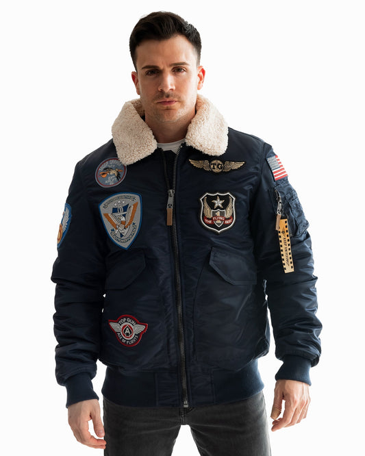 TOP GUN CORONADO NYLON JACKET - Rare Leather