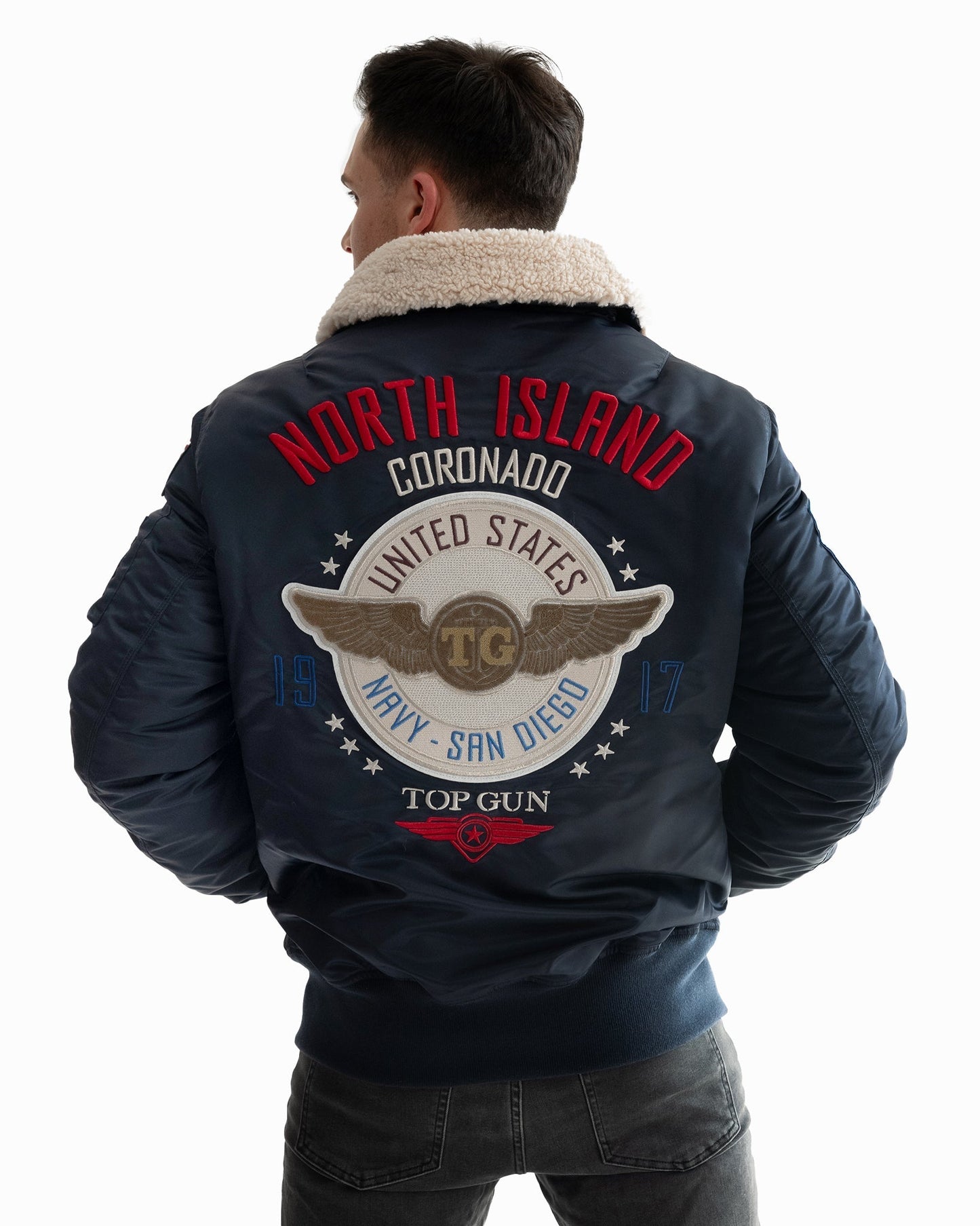 TOP GUN CORONADO NYLON JACKET - Rare Leather