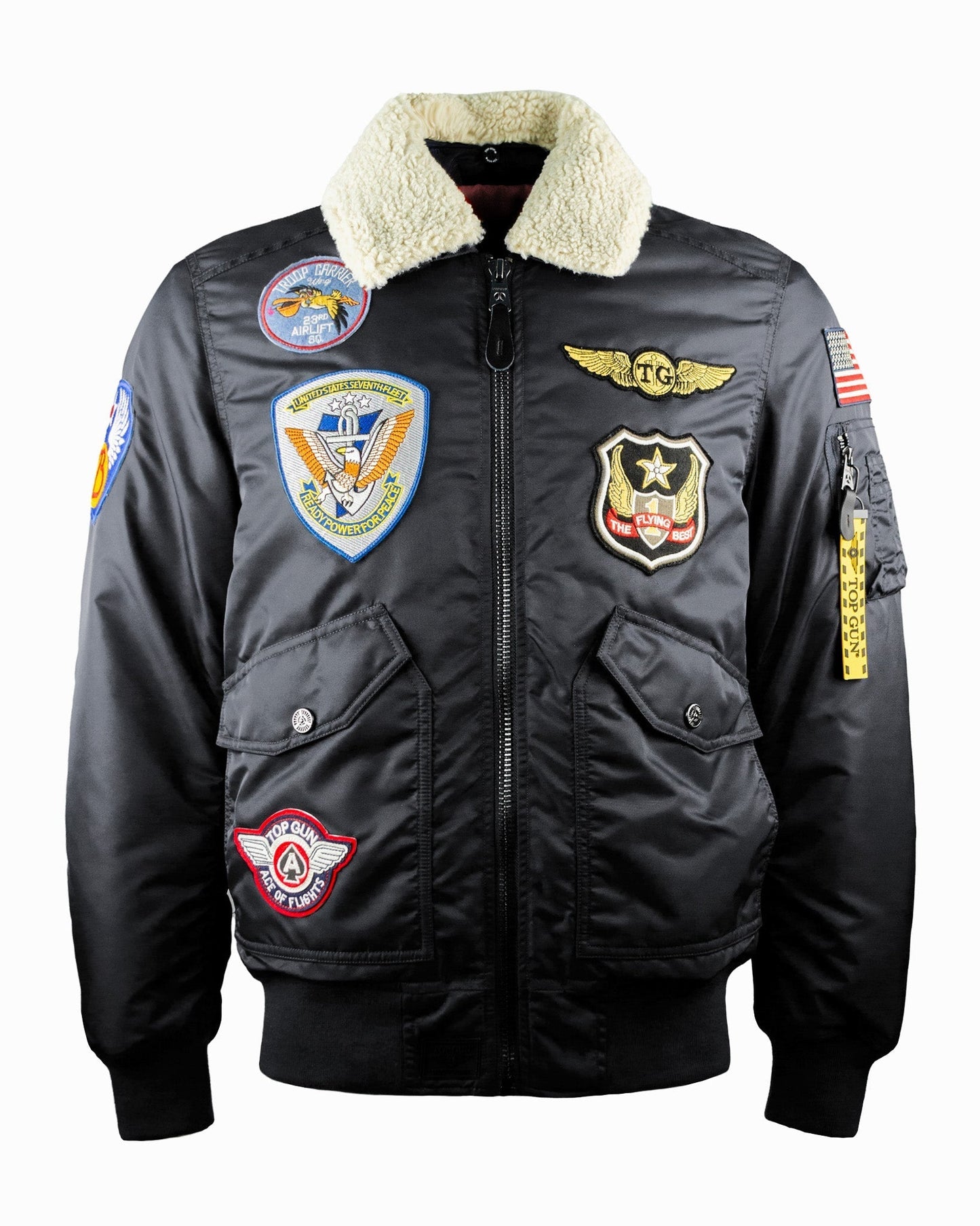 TOP GUN CORONADO NYLON JACKET - Rare Leather
