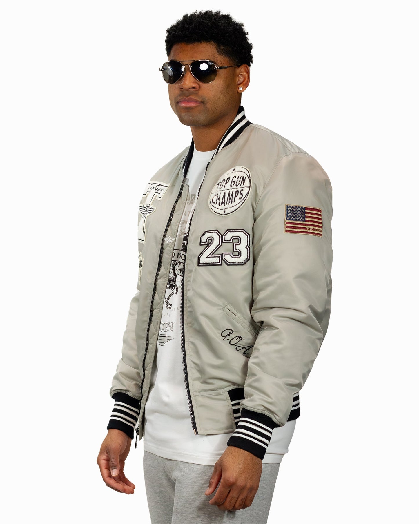 TOP GUN "FLYING LEGEND" LIGHTWEIGHT JACKET - Rare Leather