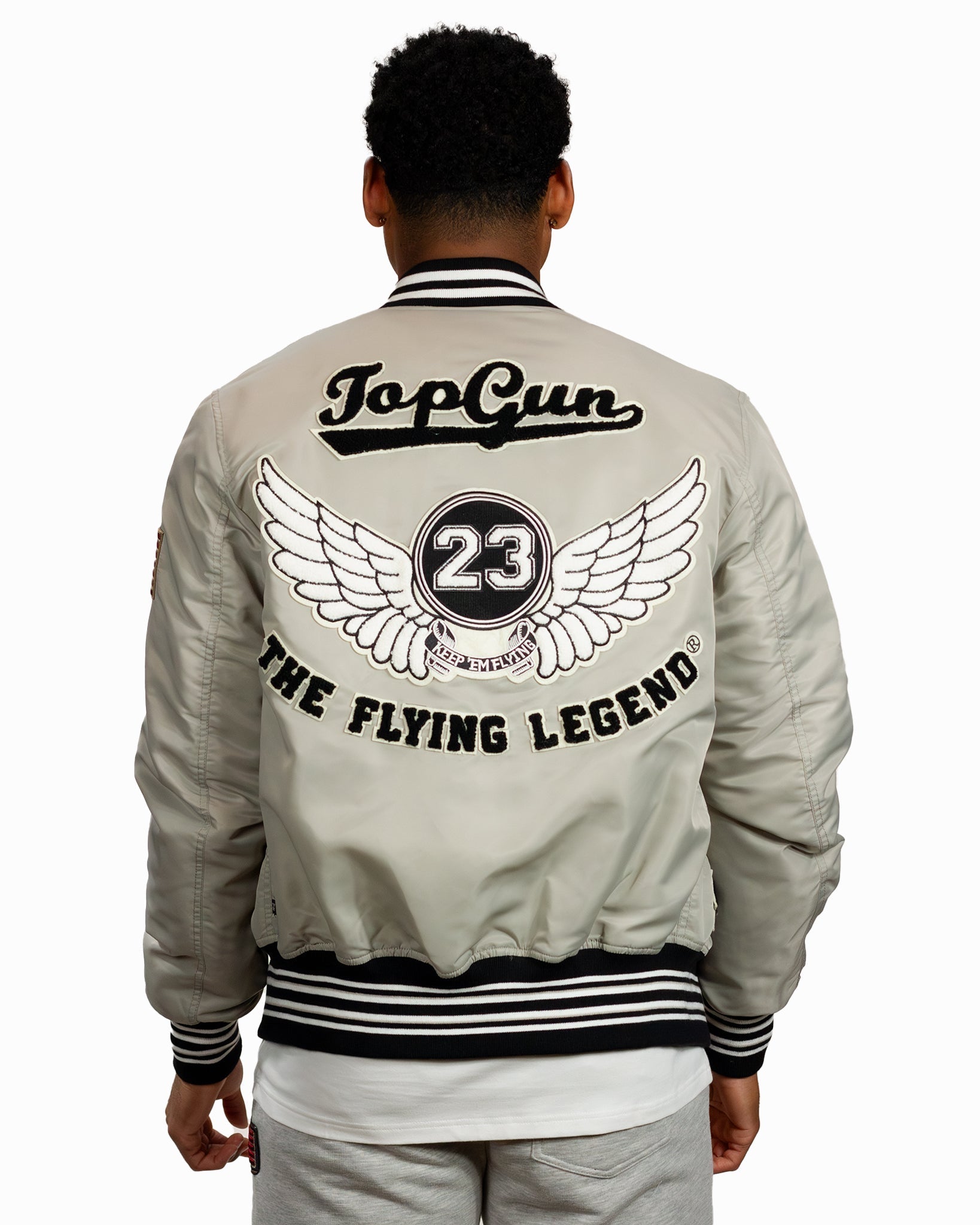 TOP GUN "FLYING LEGEND" LIGHTWEIGHT JACKET - Rare Leather